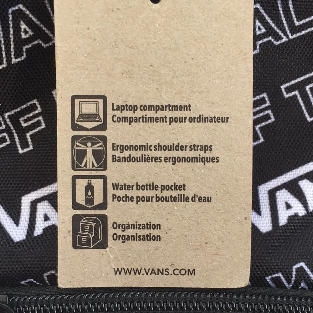 VANS OFF THE WALL LOGO UNISEX STUDENT BACKPACK